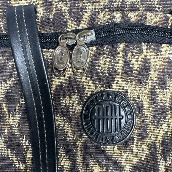 Ricardo Beverly Hills Bag Large 19” Carry On Tapestry Weekend Leopard Travel Y2K - Picture 5 of 16